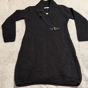 Calvin Klein Black Knit Sweater
